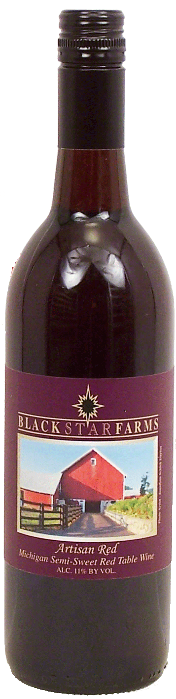 Black Star Farms Artisan Red semi-sweet red table wine of Michigan Full-Size Picture